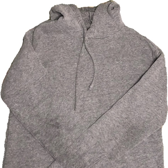 solid grey hoodie - Picture 1 of 2